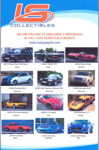 LS Collectibles - Werbeflyer aus Ende 2015