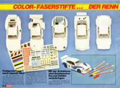 CARRERA Auszug aus Katalog 1980/1981