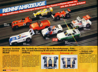 CARRERA Auszug aus Katalog 1982/1983