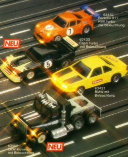 CARRERA Auszug aus Kalalog 1980/1981