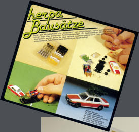 HERPA - Auszug aus Werbeblatt 1979