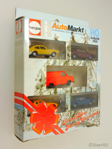 HERPA Automarkt Geschenk-Set 1979